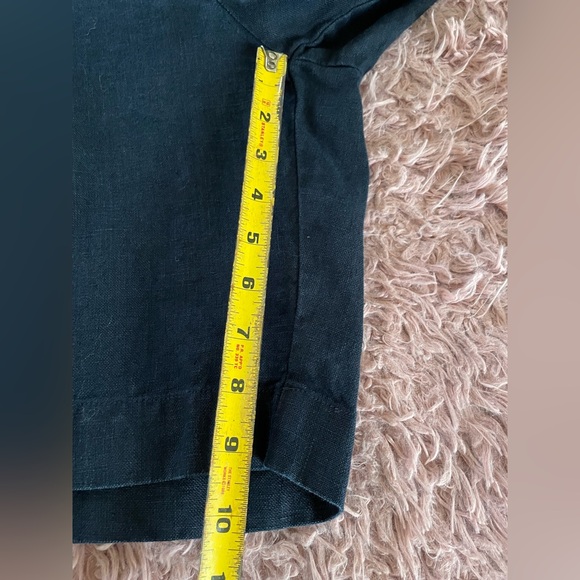 Men’s Polo By Ralph Lauren Linen Navy Shorts Size 36 - Picture 4 of 4